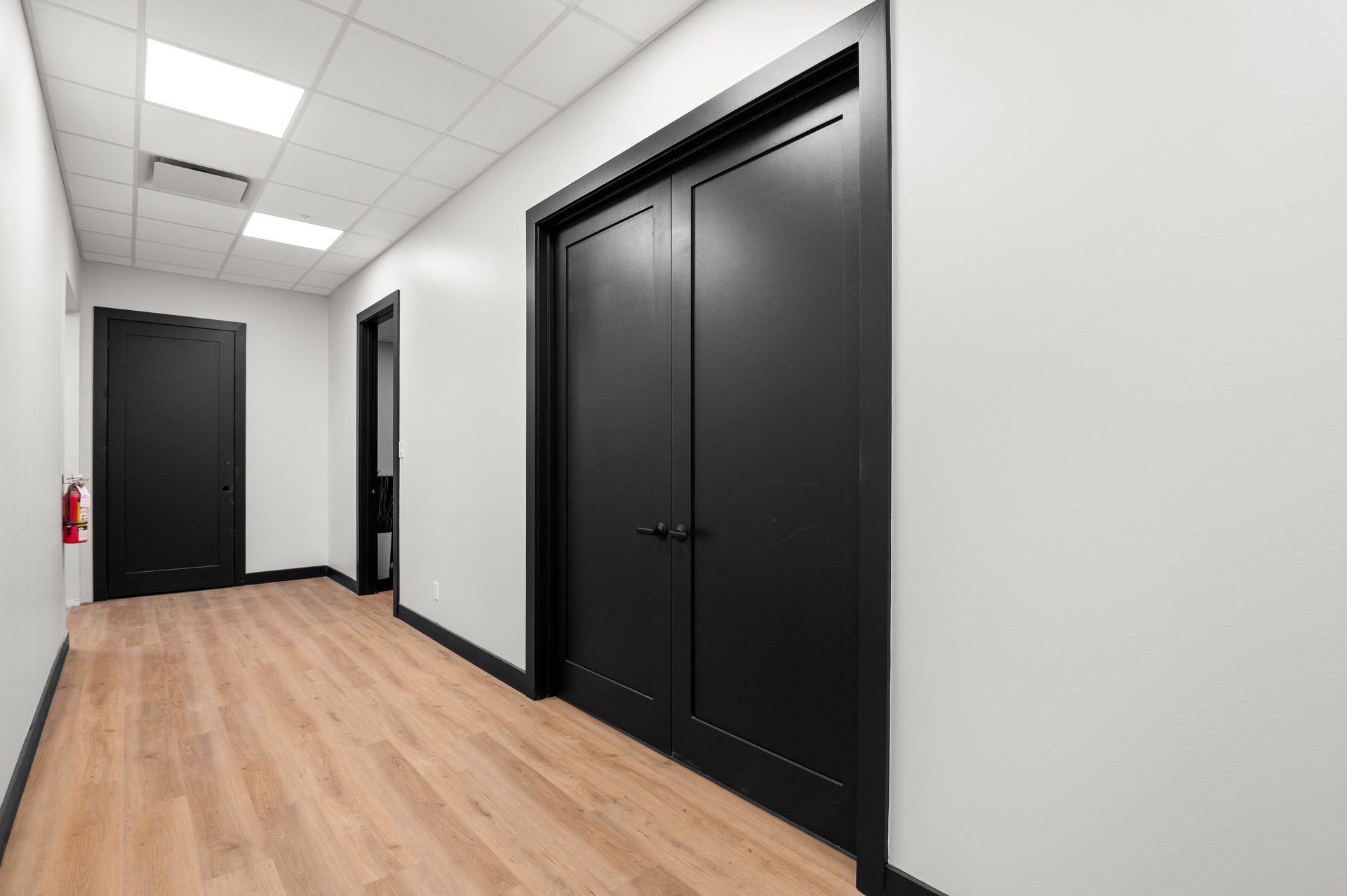 Commercial build interior