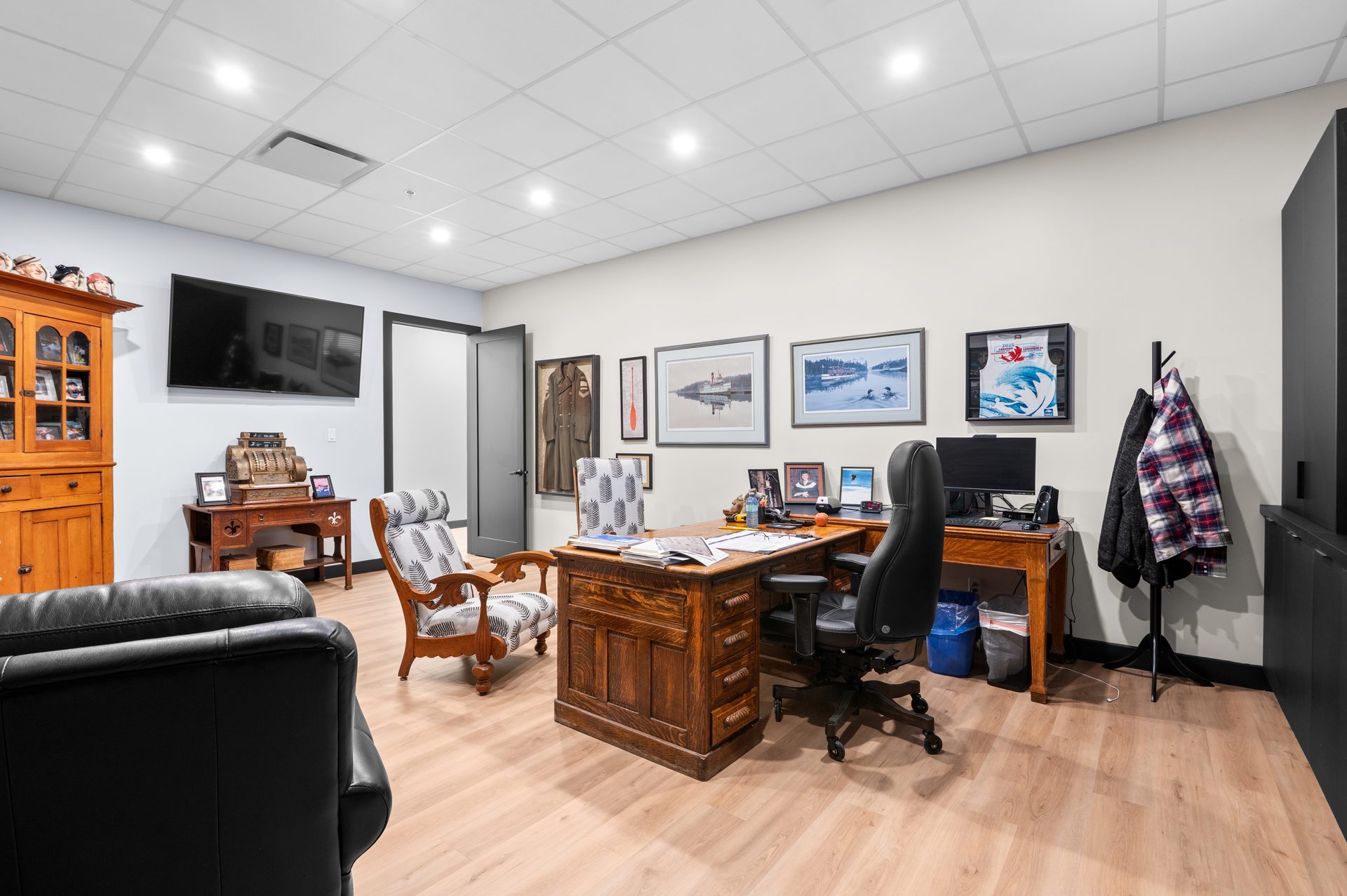 Finished commercial space